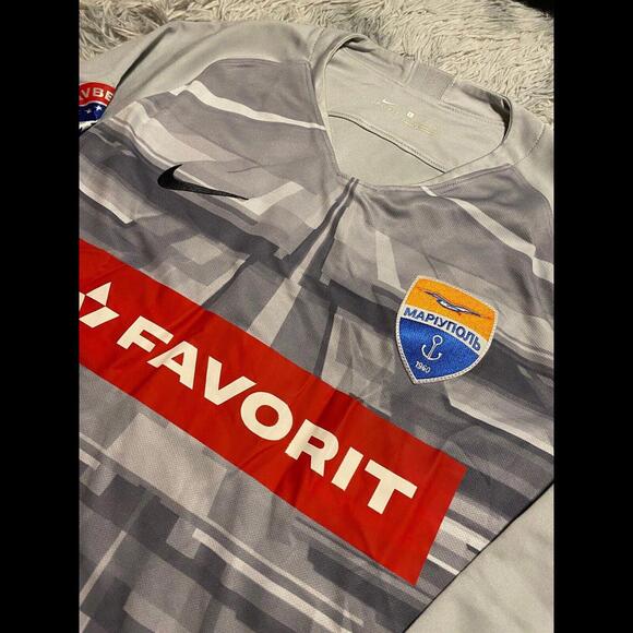 MARIUPOL Goalie/GK MATCH WORN JERSEY 2020/21 Galchuk 1 UPL Ukraine Shakhtar - Picture 3 of 9